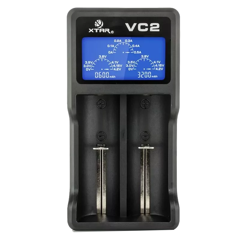 Punjač za baterije (Xtar) VC2 18650 | 14500 | 21700 Micro USB