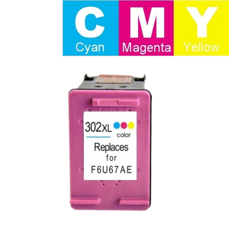 Tinta Zamjenska HP 302 XL F6U67AE Trobojna /CMY