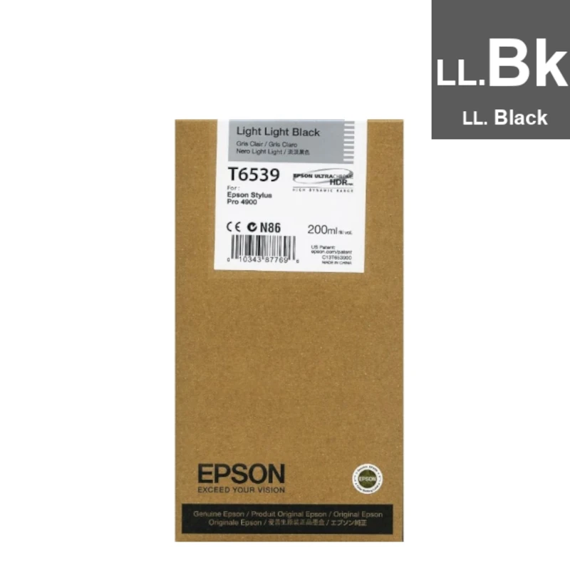 Tinta (Epson) T-6539 LLBK / C13T653900