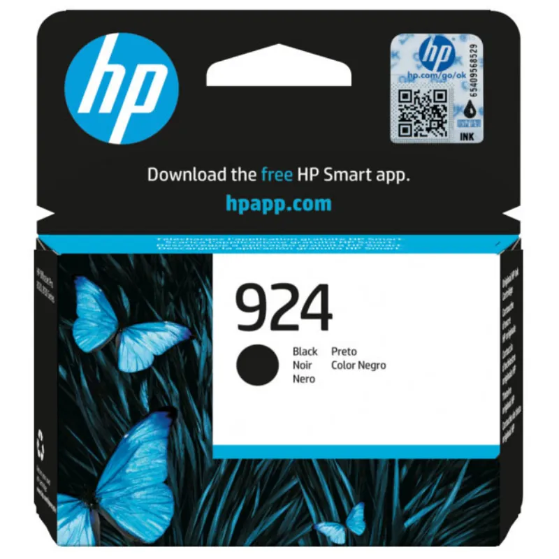Tinta (HP) 924 BK / 4K0U6NE