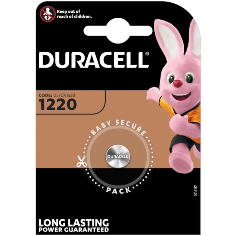 Baterija (Duracell) Electronic CR1220 | DL1220 | 1220 /1KOM