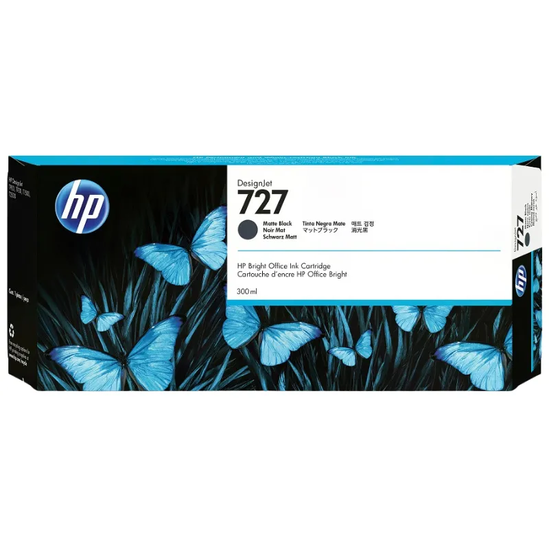 Tinta (HP) 727 MBK XL / C1Q12A