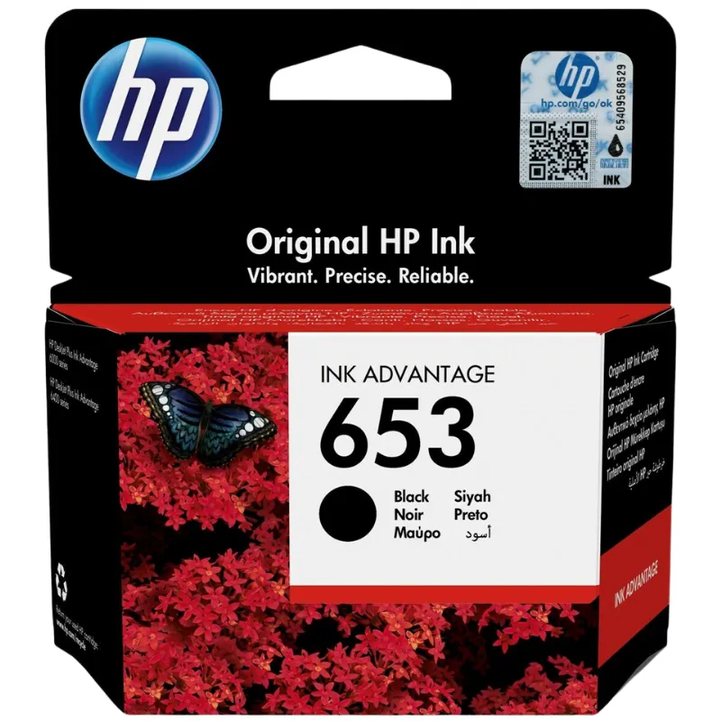 Tinta (HP) 653 BK / 3YM75AE
