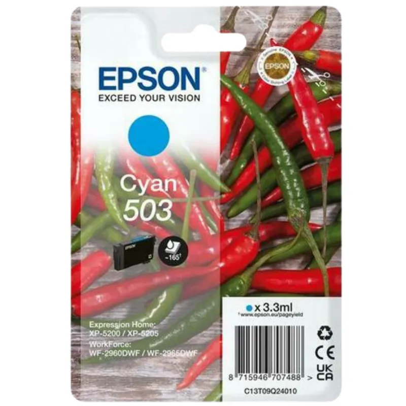 Tinta (Epson) 503 CY / C13T09Q24010