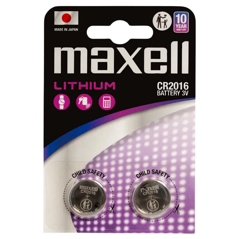 MAXELL Lithium CR2016 2KOM