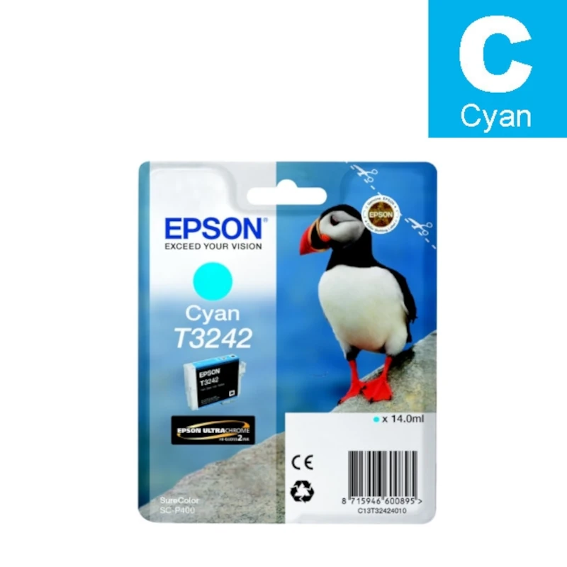 Tinta (Epson) T-3242 CY / C13T32424010