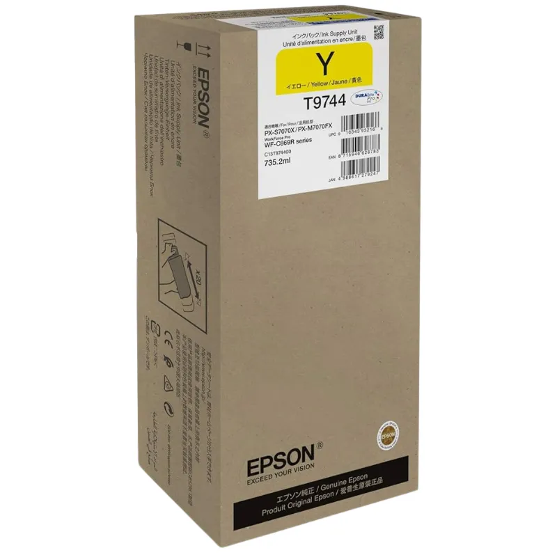 Tinta (Epson) T-9744 YE / C13T974400