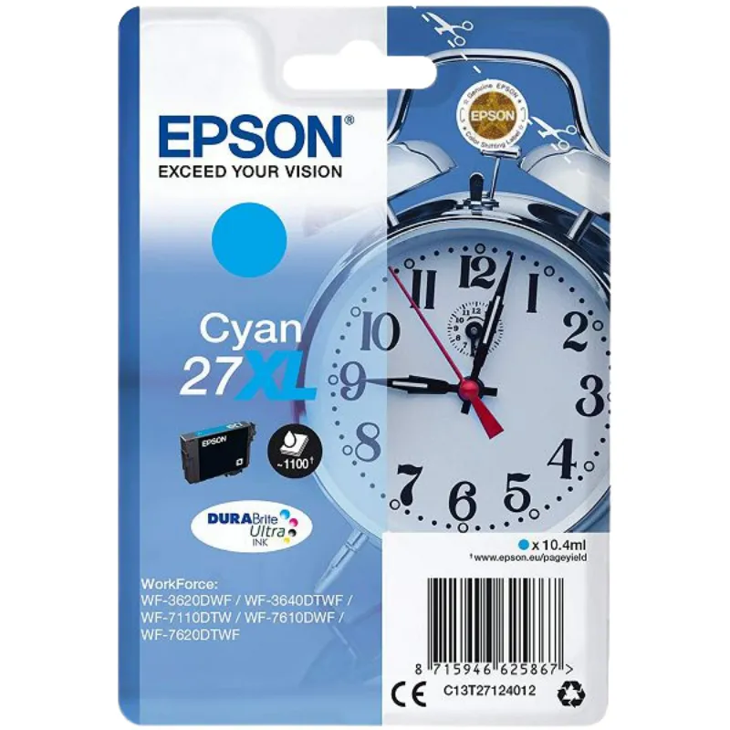 Tinta (Epson) T-2712 CY / C13T27124012