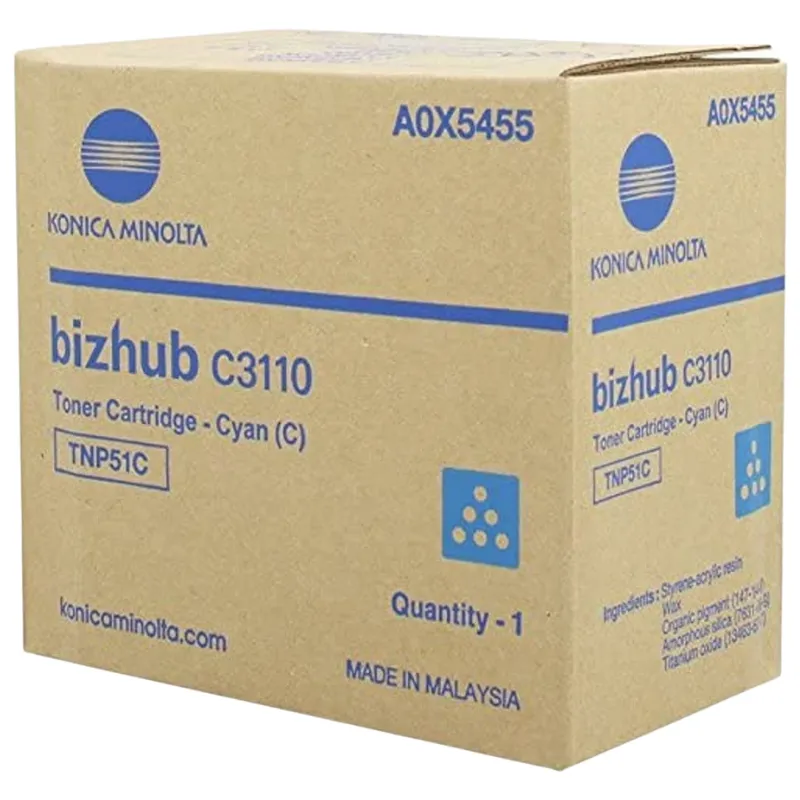 Toner (Konica Minolta) TNP-51 CY / A0X5455
