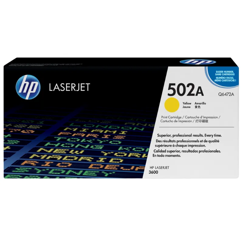 Toner (HP) Q6472A YE / 502A