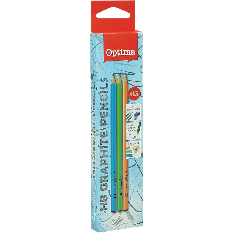 Ol.graf.HB OPTIMA trokutasta bez gumice 100148 P12/144/1728