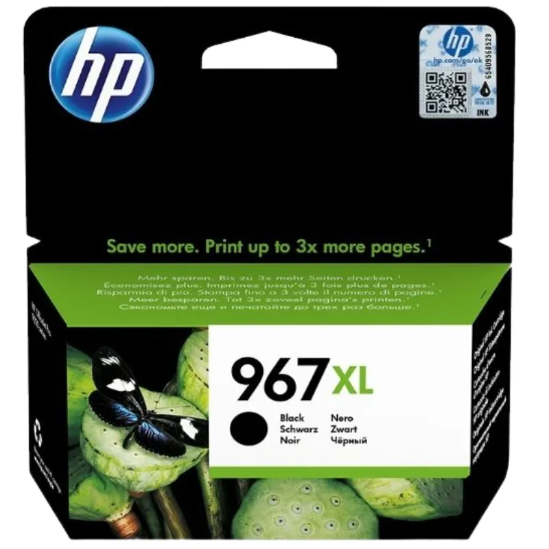 Tinta (HP) 967 BK XL / 3JA31AE