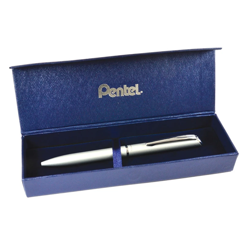 Kutija PENTEL PREMIUM za 1 olovku, boja plava baršun PM/C042