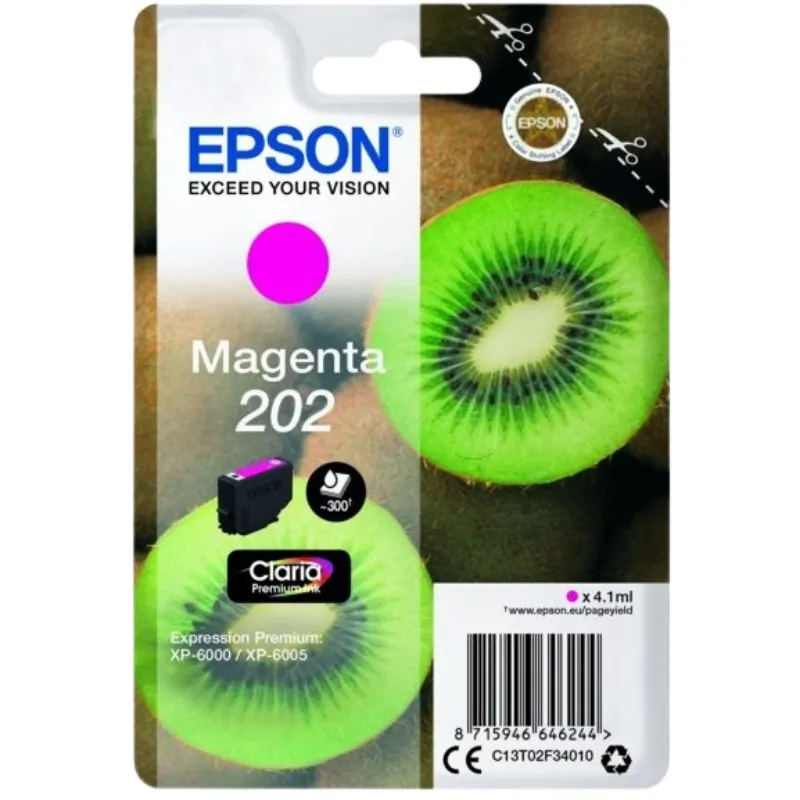 Tinta (Epson) 202 MA / C13T02F34010 Tinta (Epson) 202 MA / C13T02F34010