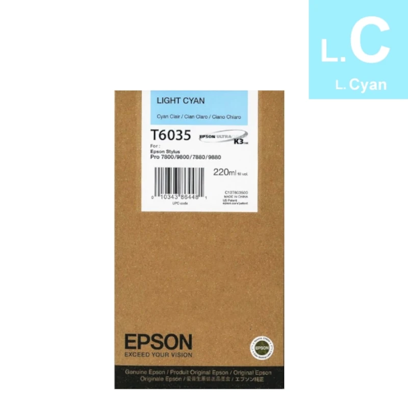 Tinta (Epson) T-6035 LCY / C13T603500