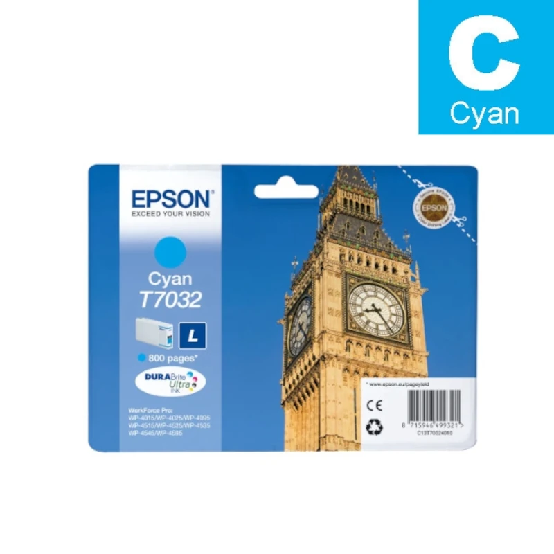 Tinta (Epson) T-7032 CY / C13T70324010
