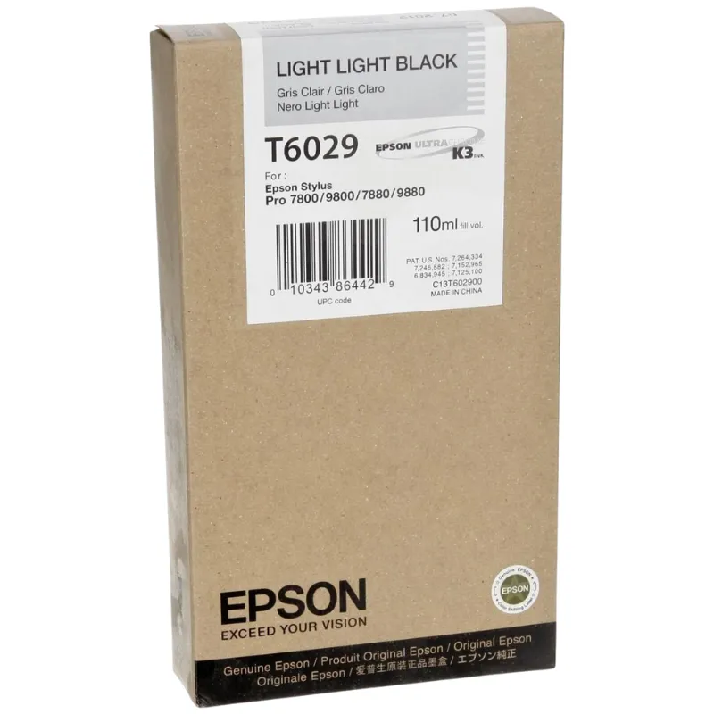 Tinta (Epson) T-6029 LLBK / C13T602900
