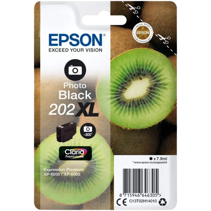 Tinta (Epson) 202 PBK XL / C13T02H14010 Tinta (Epson) 202 PBK XL / C13T02H14010