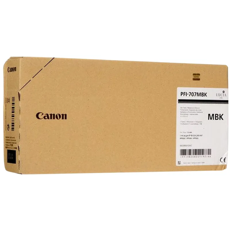 Tinta (Canon) PFI-707 MBK / 9820B001