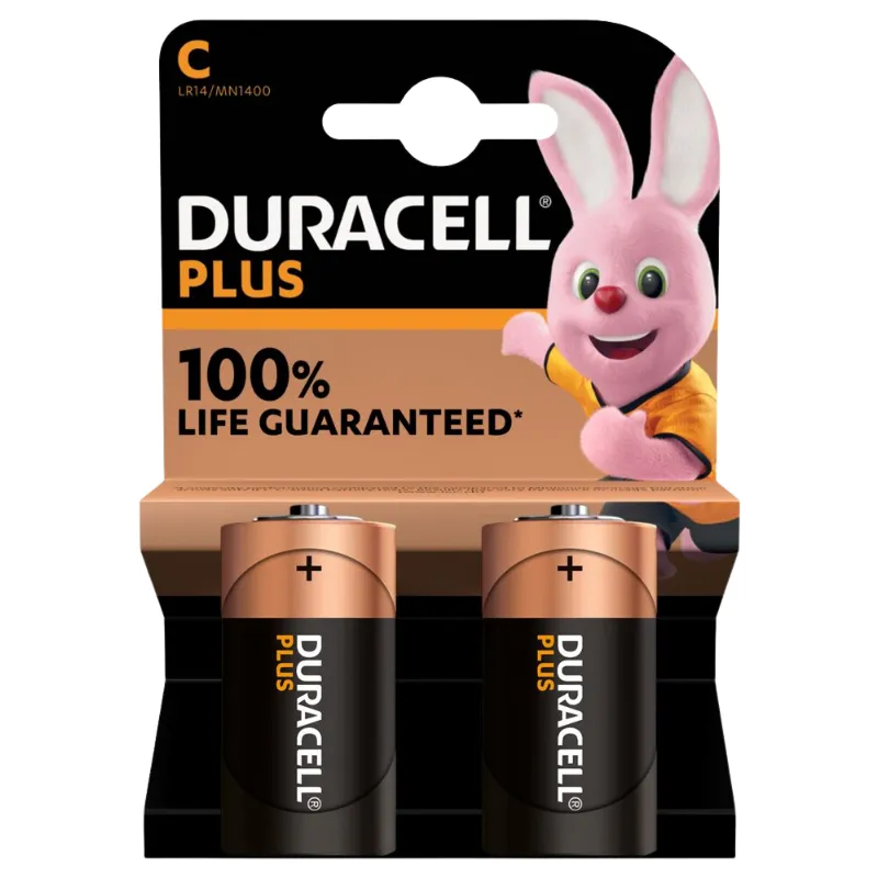 DURACELL Plus C MN1400 2KOM