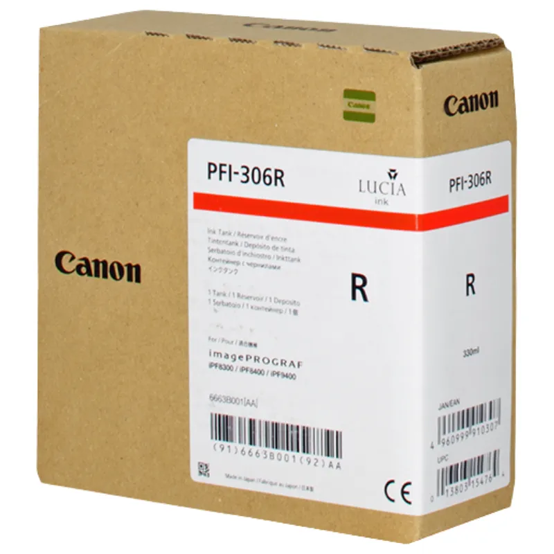Tinta (Canon) PFI-306 BK / 6663B001