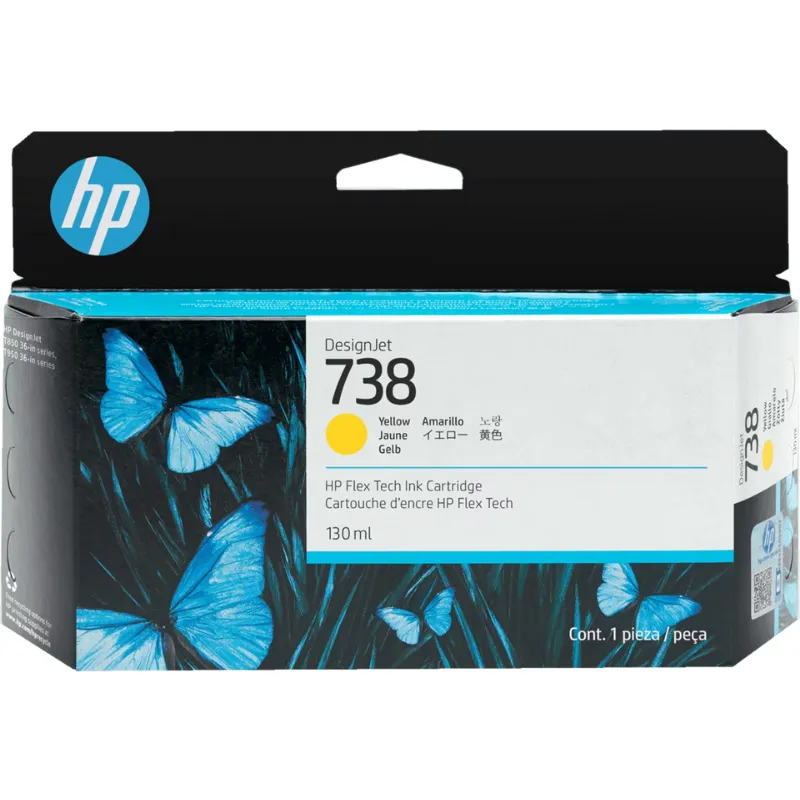Tinta (HP) 738 YE / 498N7A