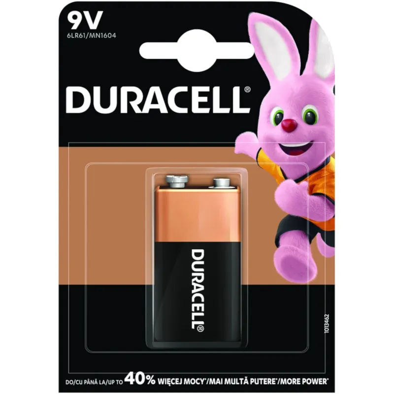 Baterija (Duracell) Basic MN1604 | 6LR61 | 6F22 /1KOM