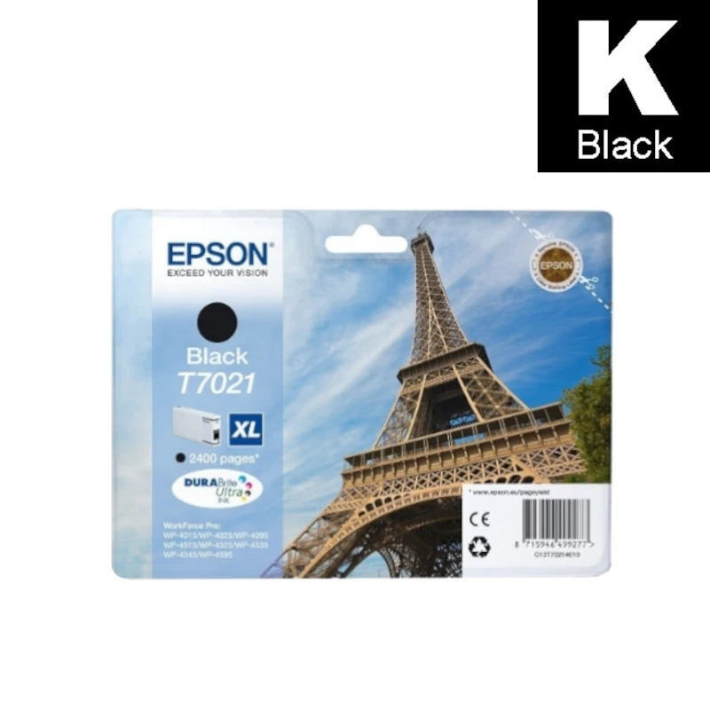 Tinta (Epson) T-7021 BK / C13T70214010