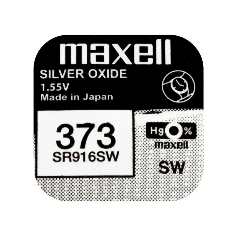 Baterija (Maxell) Silver Oxide 373 | SR916SW | SR68 /1KOM