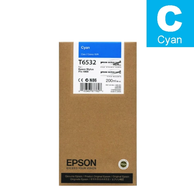Tinta (Epson) T-6532 CY / C13T653200
