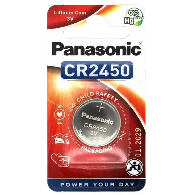 PANASONIC Lithium CR2450 1KOM
