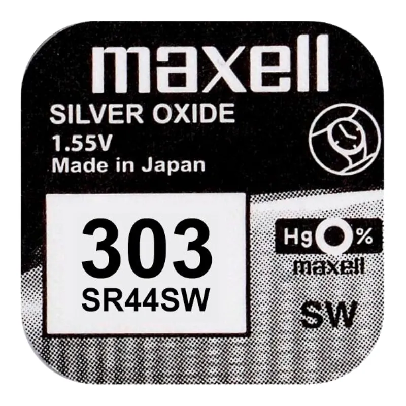 MAXELL 303 SR44SW 1KOM