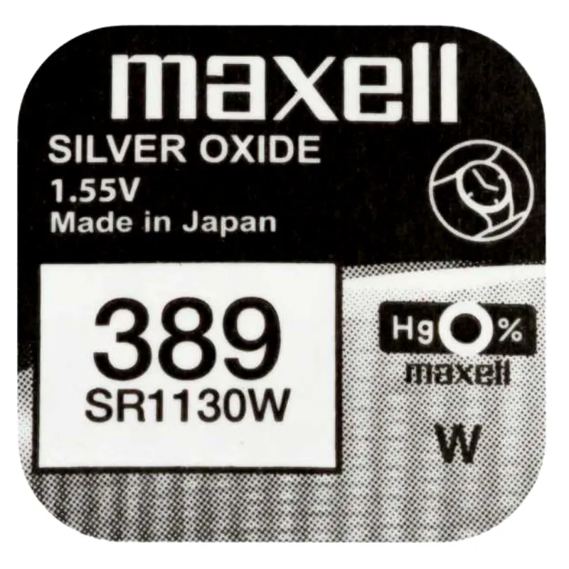 MAXELL 389 SR1130W 1KOM