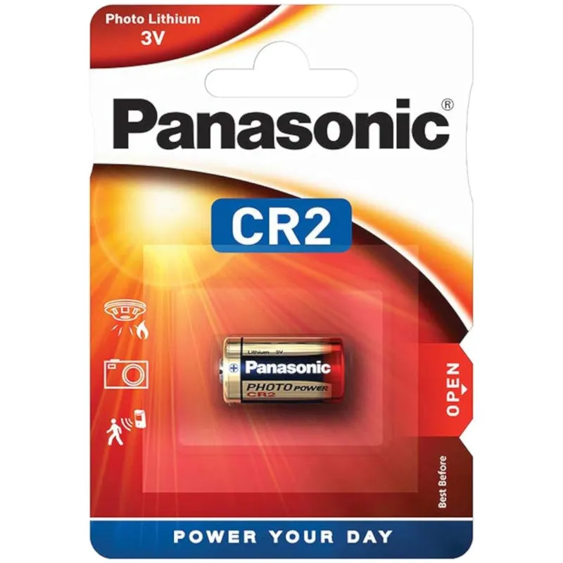 Baterija (Panasonic) Photo Lithium CR2 | DLCR2 | EL1CR2 /1KOM