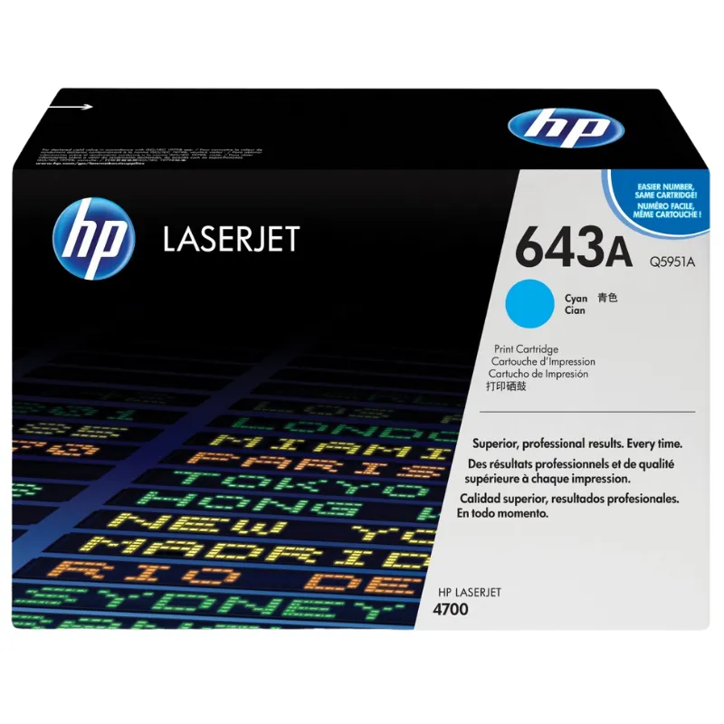 Toner (HP) Q5951A CY / 643A