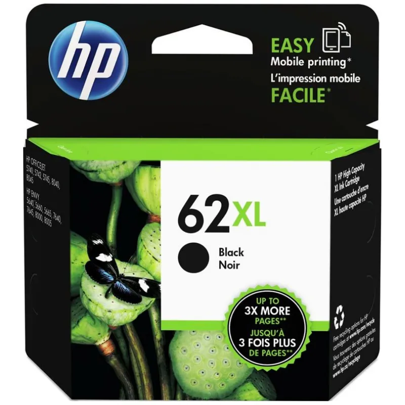 Tinta (HP) 62 BK XL / C2P05AE