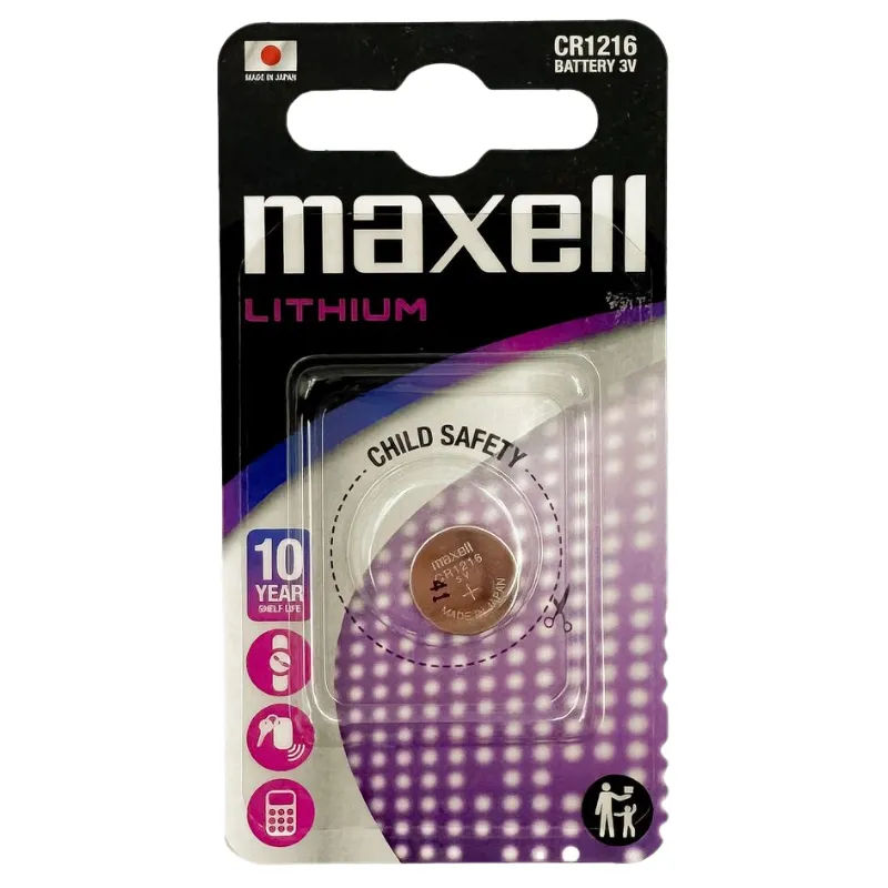 MAXELL Lithium CR1216 1KOM