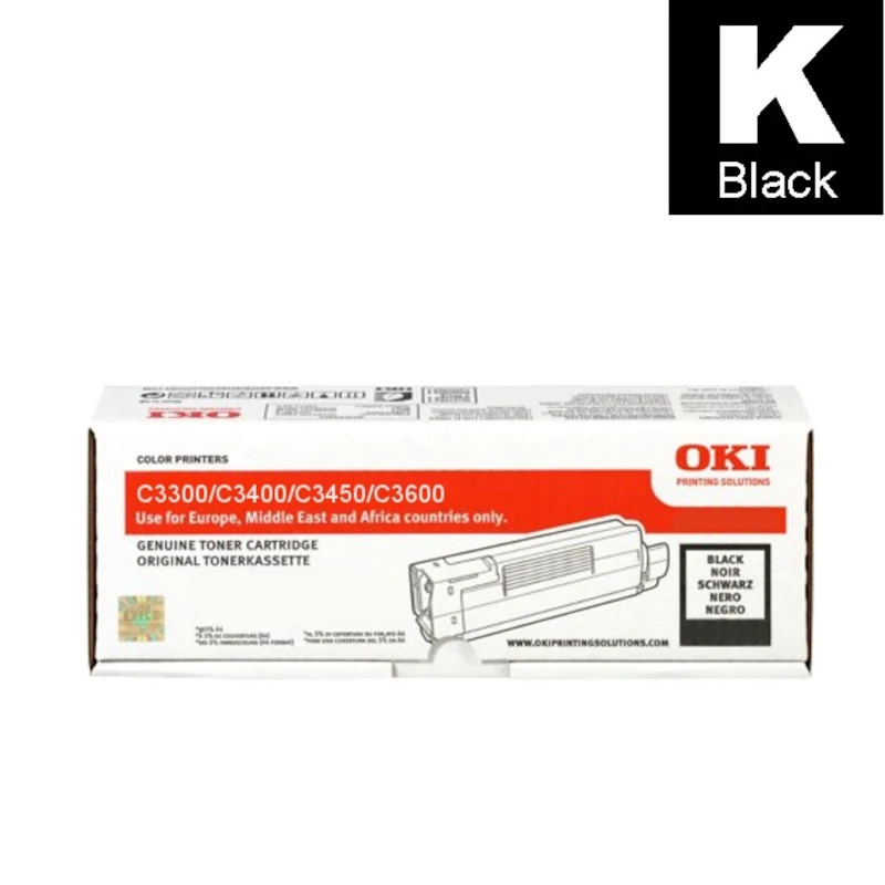 Toner (Oki) C-3300 BK HY / 43459332