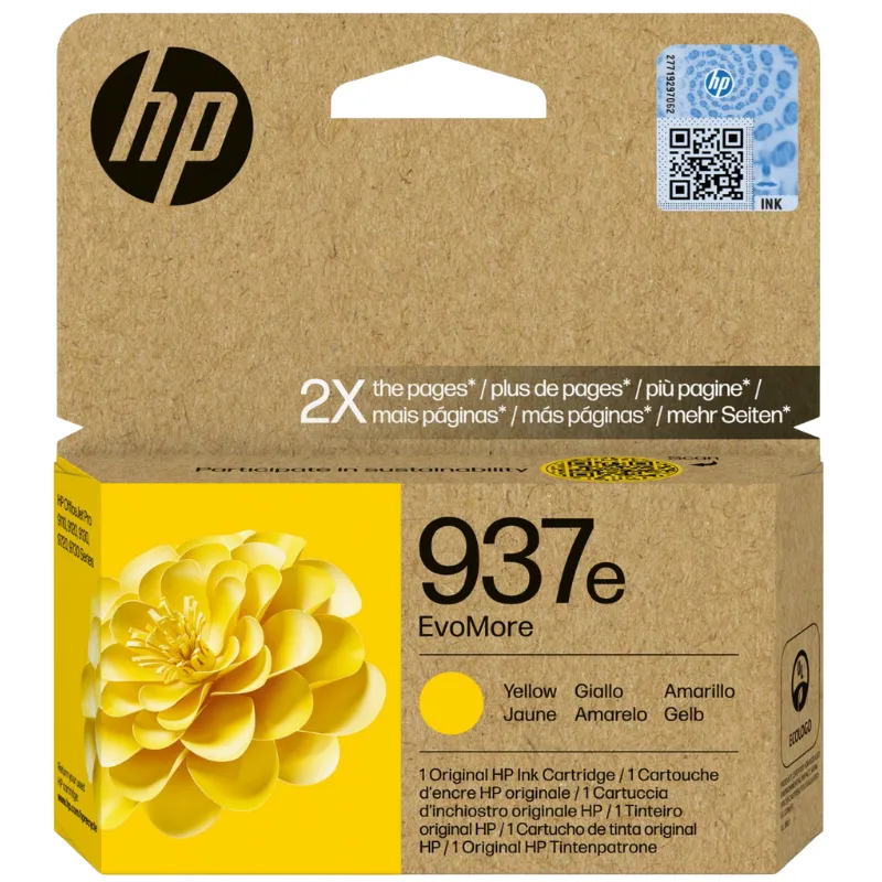 Tinta (HP) 937 YE E / 4S6W8NE