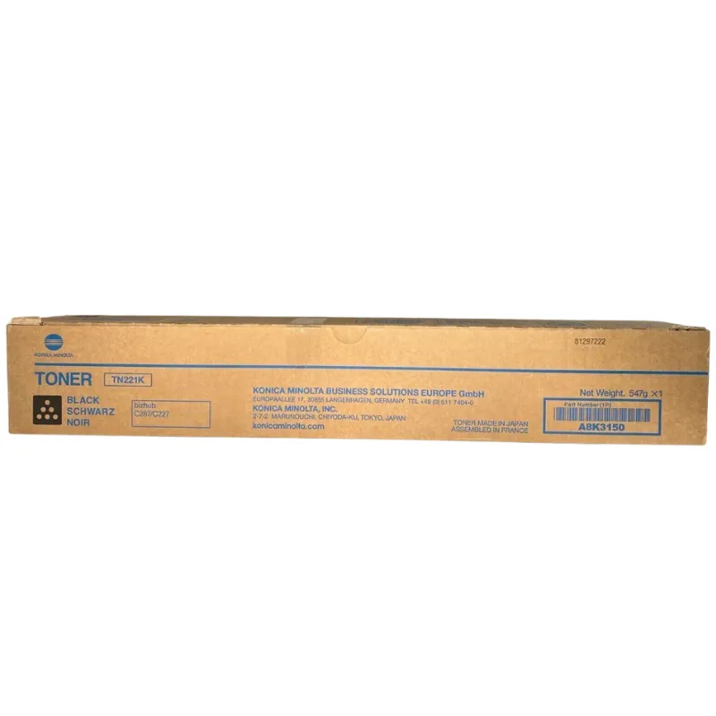 Toner (Konica Minolta) TN-221 BK / A8K3150