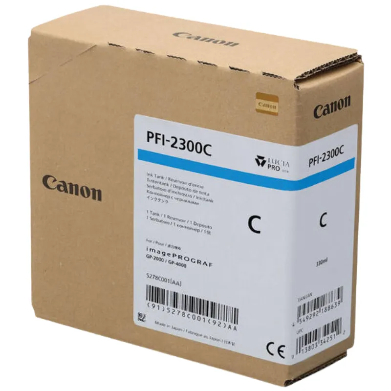 Tinta (Canon) PFI-2300 CY / 5278C001