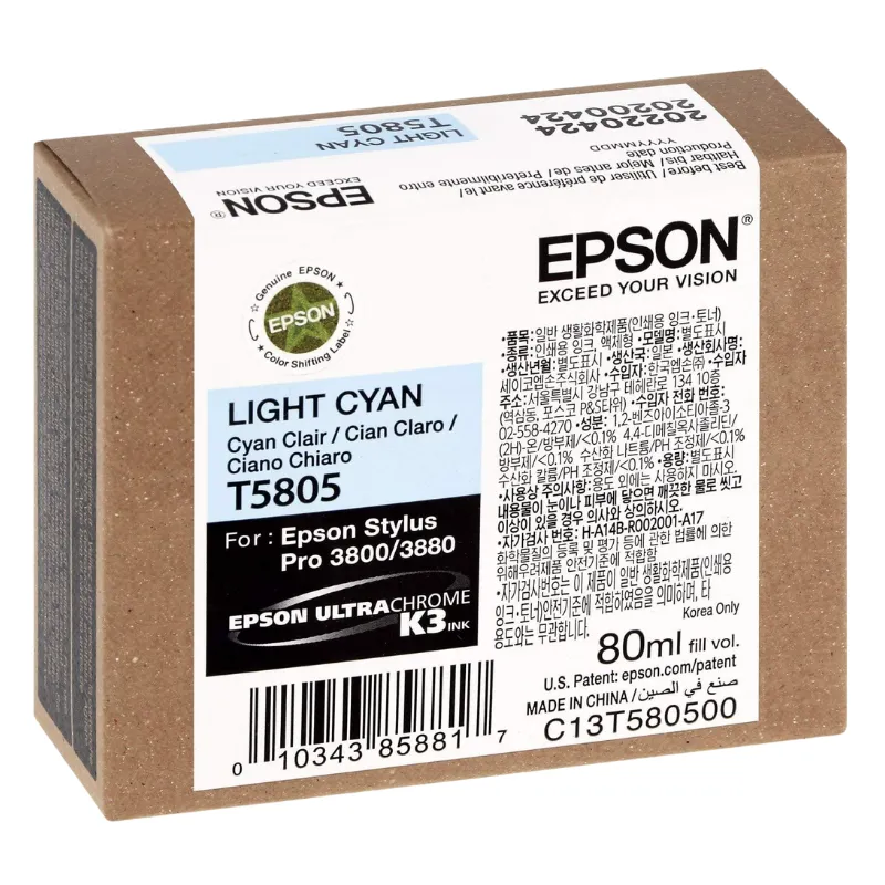 Tinta (Epson) T-5805 LCY / C13T580500