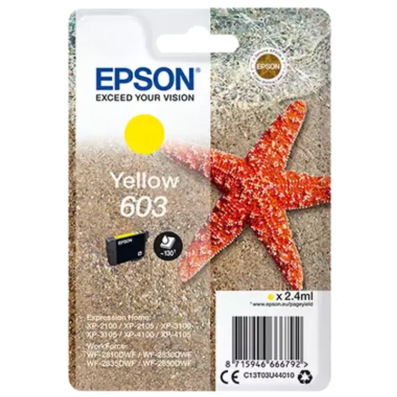 Tinta (Epson) 603 YE / C13T03U44010