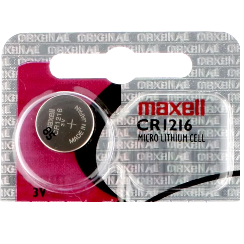 Baterija (Maxell) Cell Lithium CR1216 | DL1216 | 1216 /1KOM