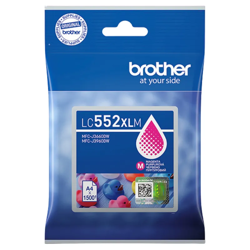 Tinta BROTHER LC-552XL LC552XLM Ljubičasta /MA