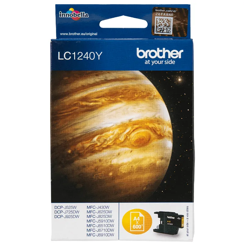 Tinta (Brother) LC-1240 YE / LC1240Y Tinta (Brother) LC-1240 YE / LC1240Y