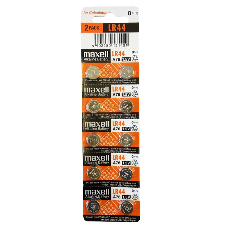 MAXELL Alkaline LR44 10KOM