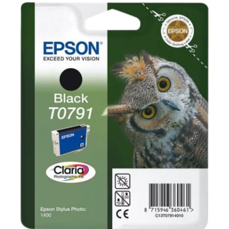 Tinta (Epson) T-0791 BK / C13T07914010