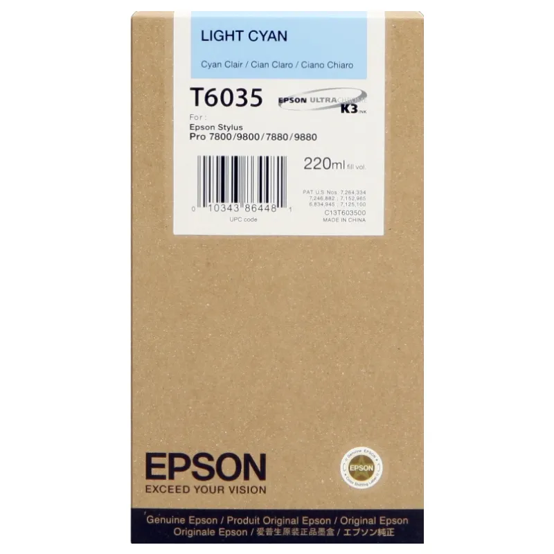 Tinta (Epson) T-6035 LCY / C13T603500