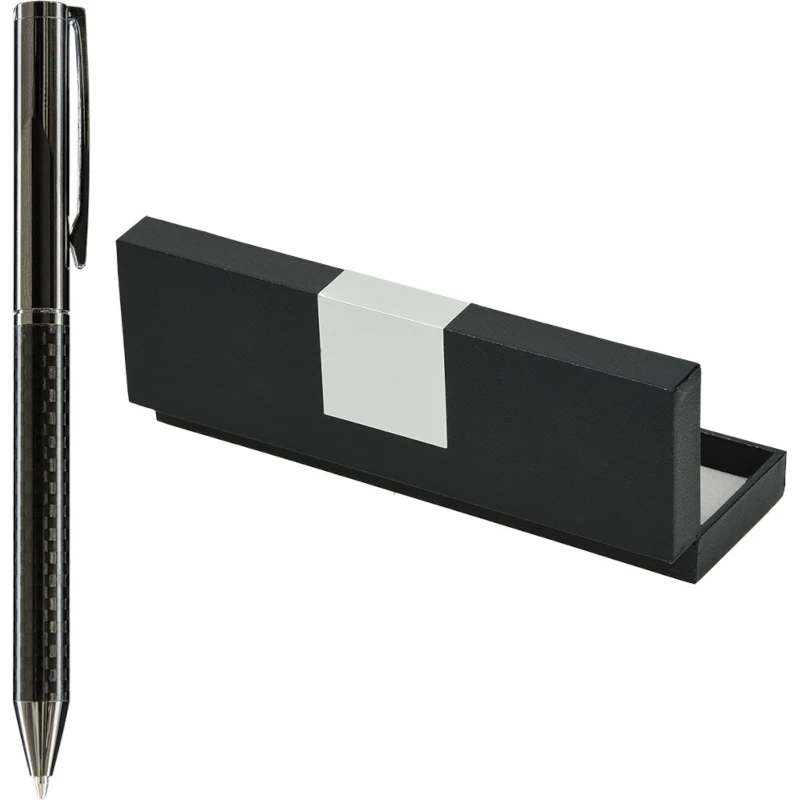 Set pisaći Wellington Carbon kemijska ol. antracit siva u poklon kutiji P1/100
